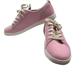 Vionic Women's Sunny Pisces Canvas Fashion Sneaker- Supportive Casual Shoe Sz: 9